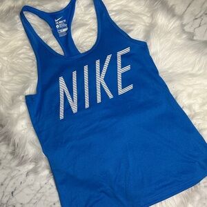 Nike‎ Women's Vibrant Blue Tank Top